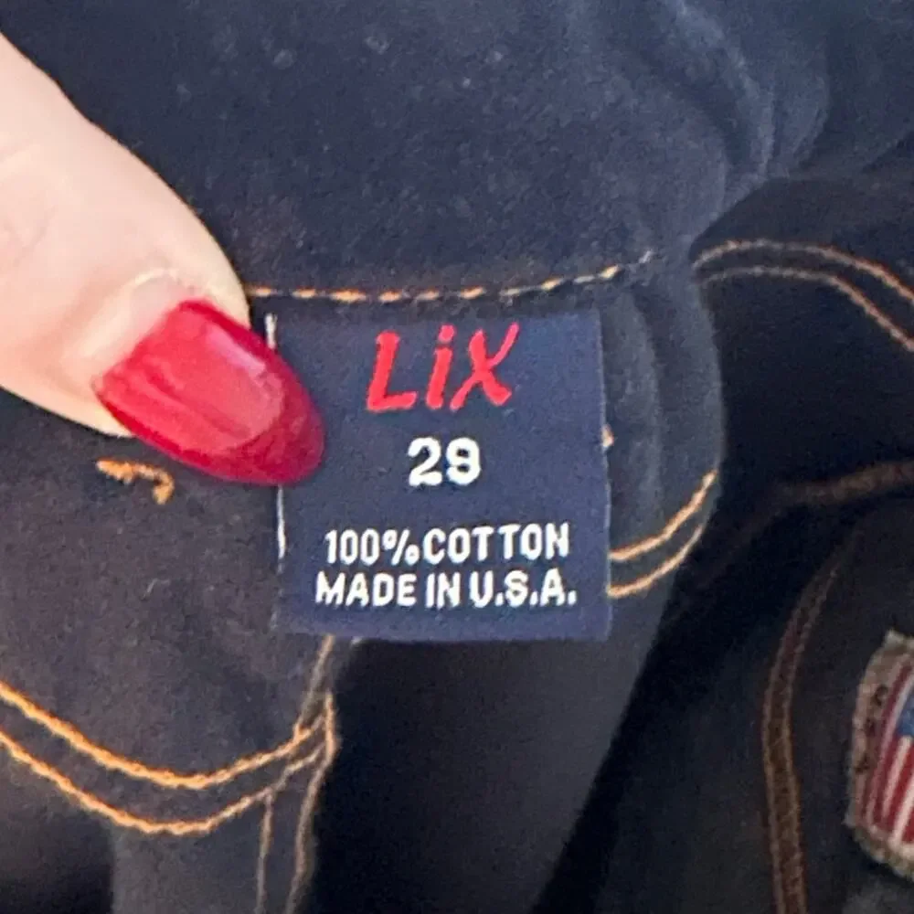 LIX Jeans Navy Velvet Jeans Size 29